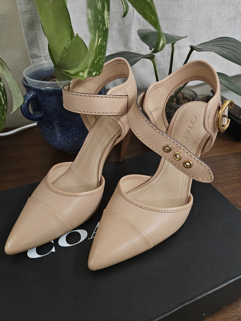 COACH WREN Pump Leather Heels